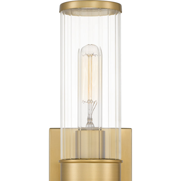 Quoizel - QW16128AB - Two Light Wall Sconce - Quoizel Wood - Aged Brass