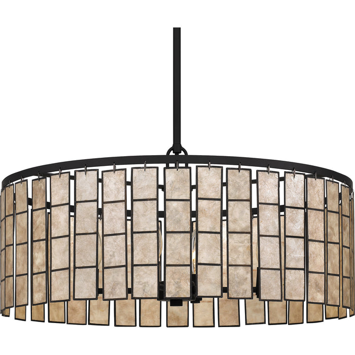 Quoizel - SGLM2822MBK - Four Light Pendant - Seigler - Matte Black