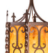 Meyda Tiffany - 220807 - Three Light Wall Sconce - Cosette - Mahogany Bronze
