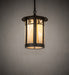 Meyda Tiffany - 241949 - One Light Pendant - Fulton - Craftsman Brown