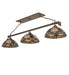 Meyda Tiffany - 248895 - Three Light Pendant - Fleur-De-Lis - Oil Rubbed Bronze