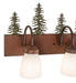 Meyda Tiffany - 249424 - Three Light Vanity - Rust