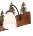 Meyda Tiffany - 249424 - Three Light Vanity - Rust