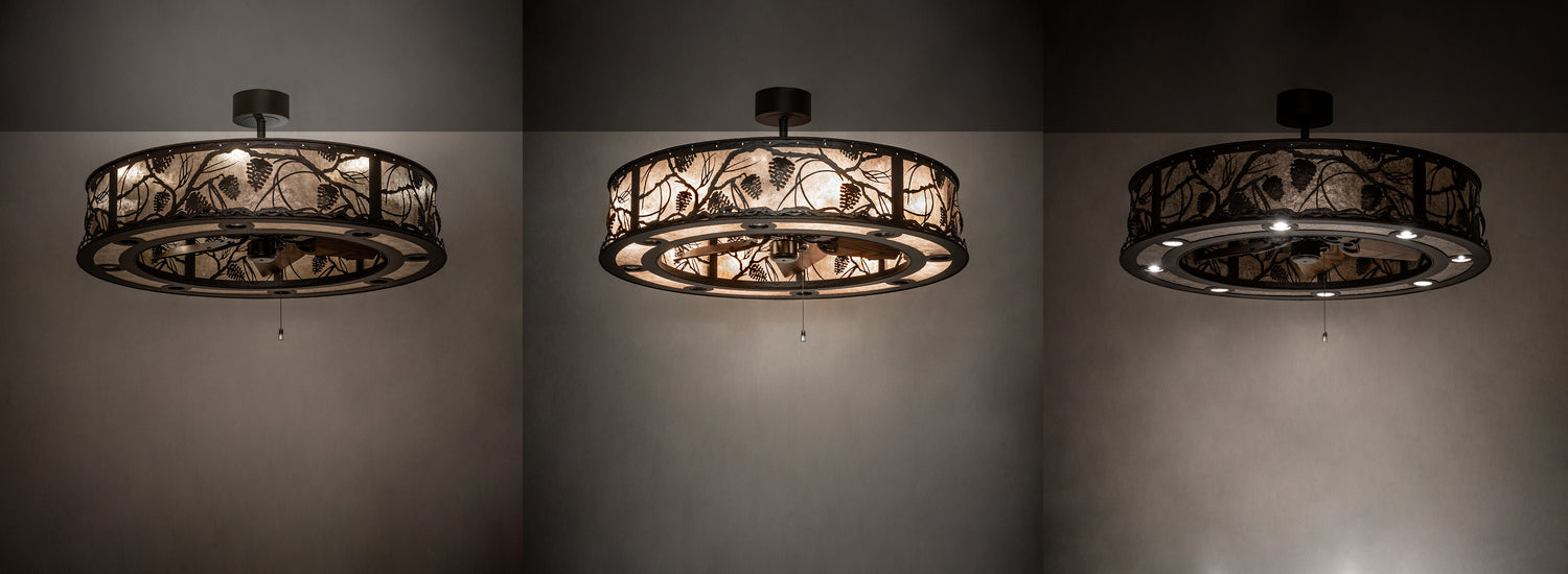 Meyda Tiffany - 250477 - LED Chandel-Air - Oil Rubbed Bronze