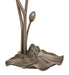 Meyda Tiffany - 251686 - Three Light Table Lamp - Stained Glass Pond Lily - Mahogany Bronze
