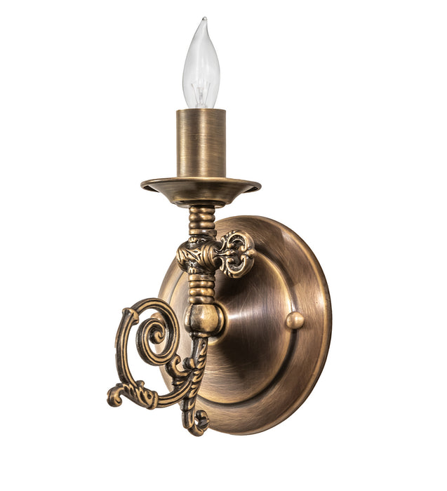 Meyda Tiffany - 252549 - LED Wall Sconce - Gas Reproduction - Antique Brass