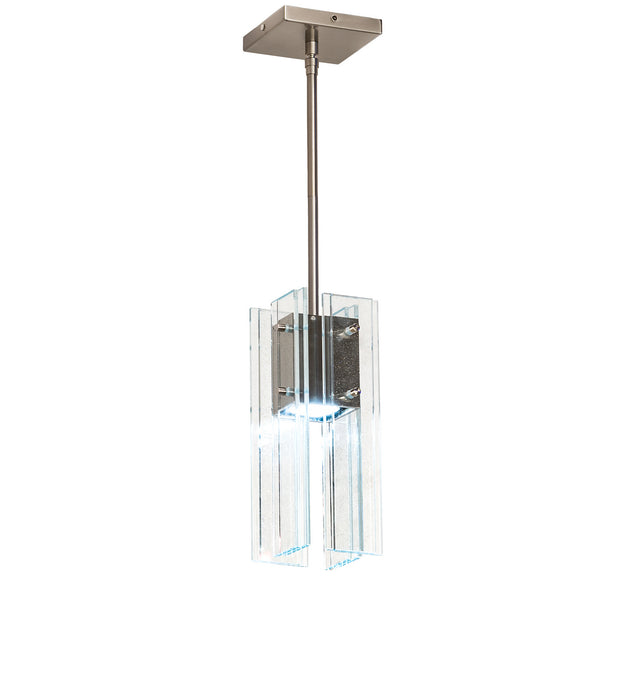 Meyda Tiffany - 253891 - LED Pendant - Shutter - Nickel