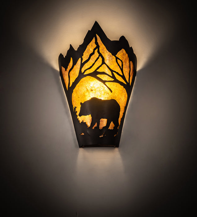 Meyda Tiffany - 254761 - LED Wall Sconce - Bear At Dawn