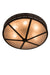 Meyda Tiffany - 254942 - Six Light Flushmount - Craftsman - Oil Rubbed Bronze