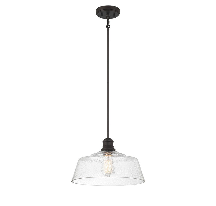 Meridian - M7023ORB - One Light Pendant - Oil Rubbed Bronze