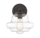 Meridian - M90091ORB - One Light Wall Sconce - Oil Rubbed Bronze