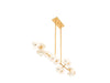 Savoy House - 1-1591-14-38 - 14 Light Linear Chandelier - Amani - Gold