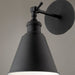 Quorum - 5390-69 - One Light Wall Mount - Metal Cone Lighting - Textured Black