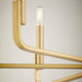 Quorum - 6210-8-80 - Eight Light Chandelier - Tempo - Aged Brass