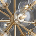 Quorum - 8132-13-80 - 13 Light Pendant - Rovi - Aged Brass