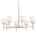 Kichler - 52502PN - Eight Light Chandelier - Ali - Polished Nickel