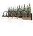 Meyda Tiffany - 124171 - Five Light Vanity - Tall Pines - Timeless Bronze