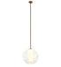 Meyda Tiffany - 248044 - LED Pendant - Bola - Bronze