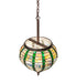 Meyda Tiffany - 254233 - One Light Pendant - Jeweled Beehive - Mahogany Bronze