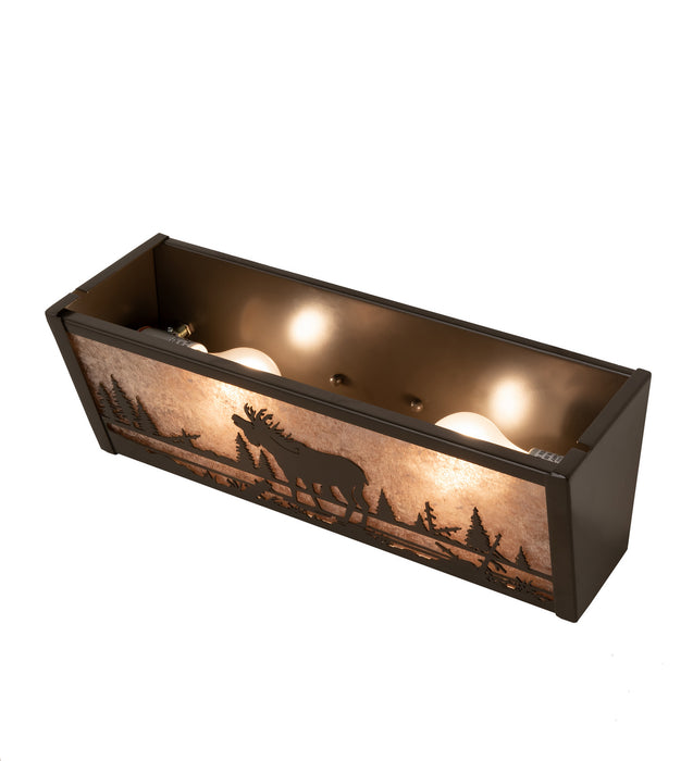 Meyda Tiffany - 254520 - Two Light Vanity - Moose Creek - Bronze