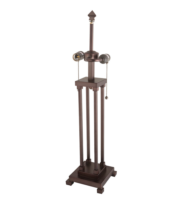 Meyda Tiffany - 256043 - Two Light Table Lamp - Prairie Wheat - Mahogany Bronze