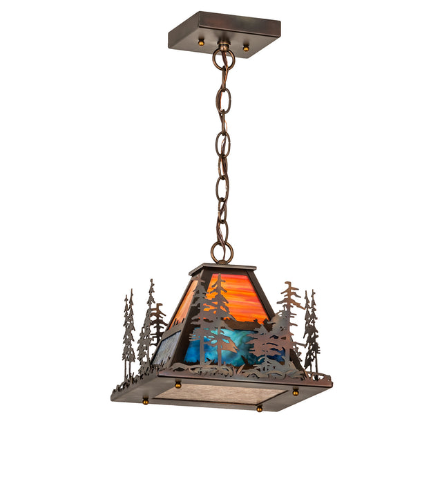 Meyda Tiffany - 256256 - One Light Pendant - Antique,Burnished Copper