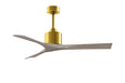 Matthews Fan Company - NK-BRBR-GA-52 - 52``Ceiling Fan - Nan - Brushed Brass