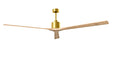 Matthews Fan Company - NKXL-BRBR-LM-90 - 90``Ceiling Fan - Nan XL - Brushed Brass