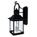 CWI Lighting - 0416W9-B-2-101 - Two Light Outdoor Wall Lantern - Cleveland - Black