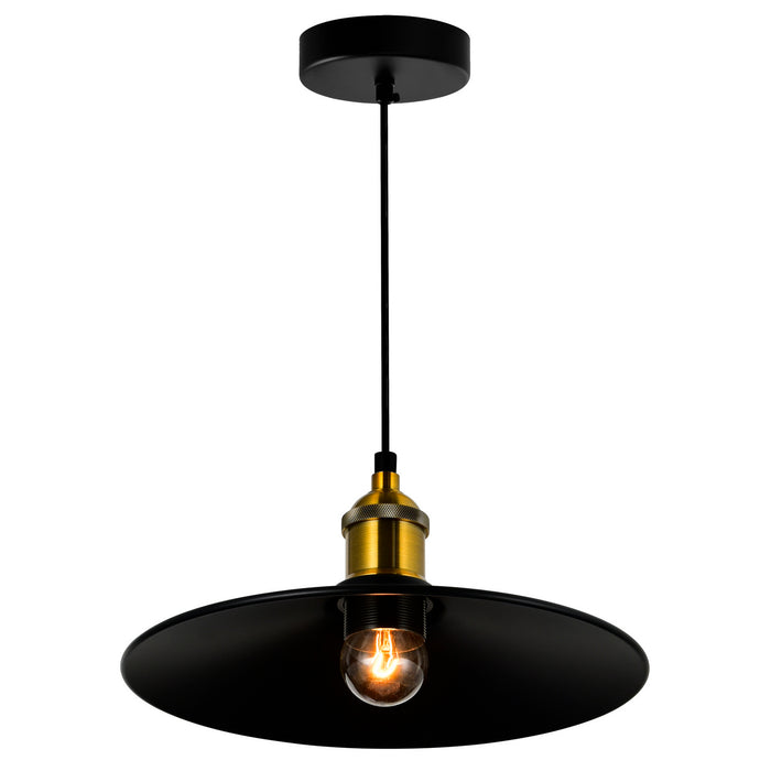 CWI Lighting - 9605P10-1-101 - One Light Mini Pendant - Brave - Black