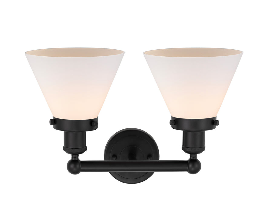 Innovations - 616-2W-BK-G41 - Two Light Bath Vanity - Edison - Matte Black