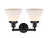 Innovations - 616-2W-BK-G41 - Two Light Bath Vanity - Edison - Matte Black