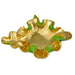 Currey and Company - 1200-0621 - Bowl - Green/Polished Gold