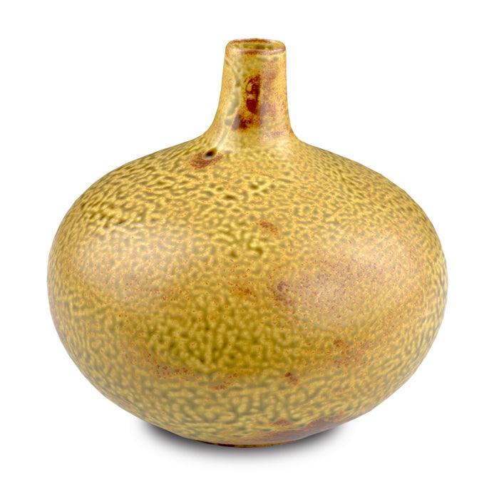 Currey and Company - 1200-0662 - Vase Set of 3 - Yellow/Gold Brown