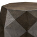 Currey and Company - 3000-0224 - Accent Table - Dove Gray/Polished Brass