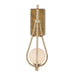 Currey and Company - 5000-0211 - One Light Wall Sconce - Natural Rope/Dorado Gold/Frosted