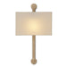 Currey and Company - 5900-0052 - One Light Wall Sconce - Beige/Natural Rope