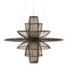 Currey and Company - 9000-0964 - Two Light Chandelier - Cupertino/Off-White