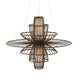 Currey and Company - 9000-0964 - Two Light Chandelier - Cupertino/Off-White