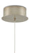 Currey and Company - 9000-1019 - One Light Pendant - Antique Brass/Silver