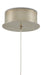 Currey and Company - 9000-1026 - One Light Pendant - Nickel/Silver