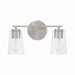 Capital Lighting - 148621BN-537 - Two Light Vanity - Portman - Brushed Nickel