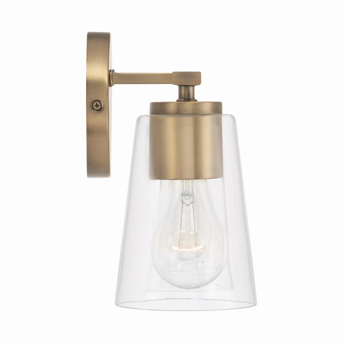 Capital Lighting - 148631AD-537 - Three Light Vanity - Portman - Aged Brass