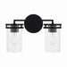 Capital Lighting - 148721MB-539 - Two Light Vanity - Fuller - Matte Black