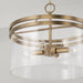Capital Lighting - 248741AD - Four Light Semi-Flush Mount - Fuller - Aged Brass