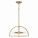 Capital Lighting - 248841AD - Four Light Semi-Flush Mount - Lawson - Aged Brass