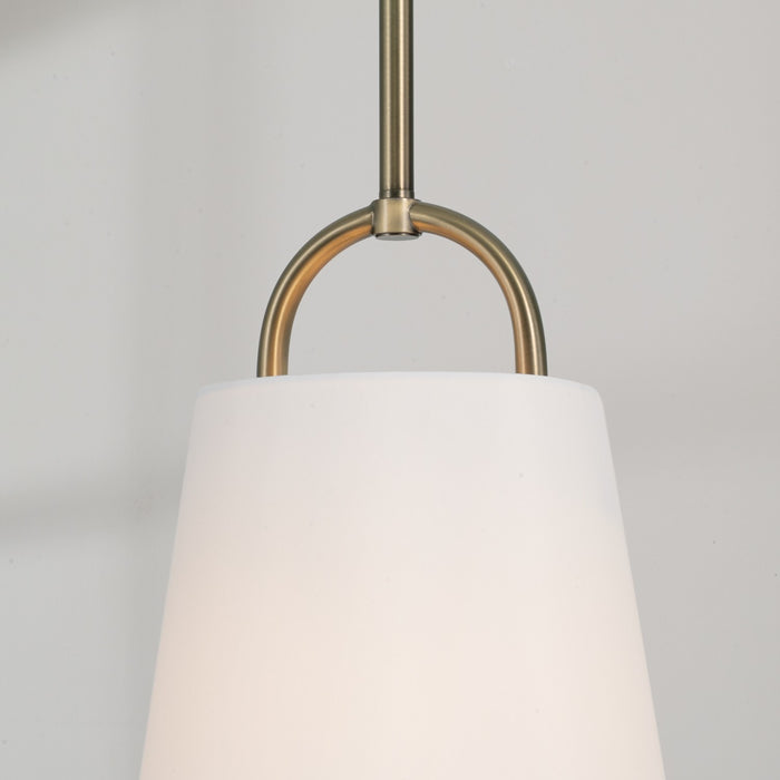 Capital Lighting - 349411AD - One Light Pendant - Brody - Aged Brass