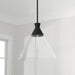 Capital Lighting - 350311XK - One Light Pendant - Paloma - Textured Black