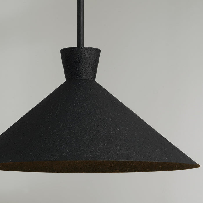 Capital Lighting - 350312XK - One Light Pendant - Paloma - Textured Black
