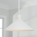 Capital Lighting - 350312XW - One Light Pendant - Paloma - Textured White